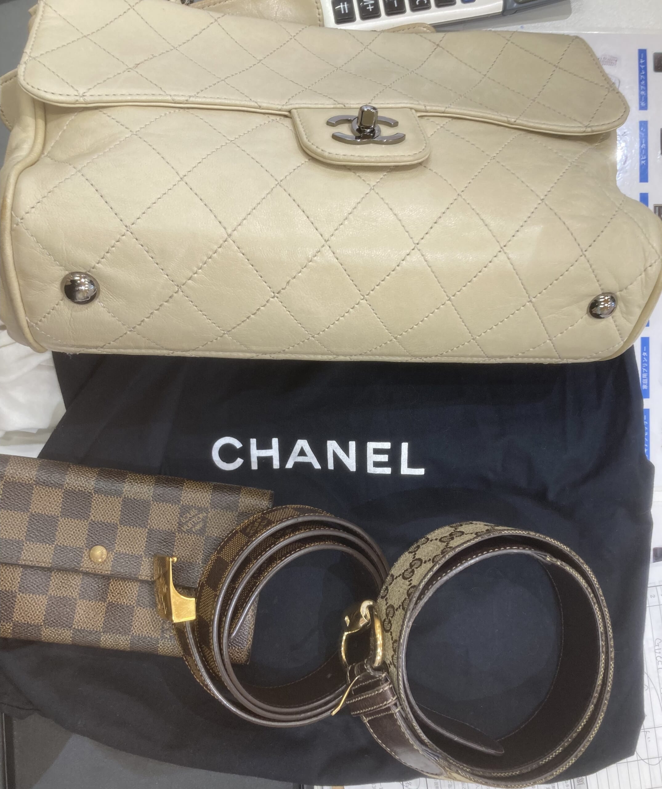 CHANEL マトラッセチェーンショルダー