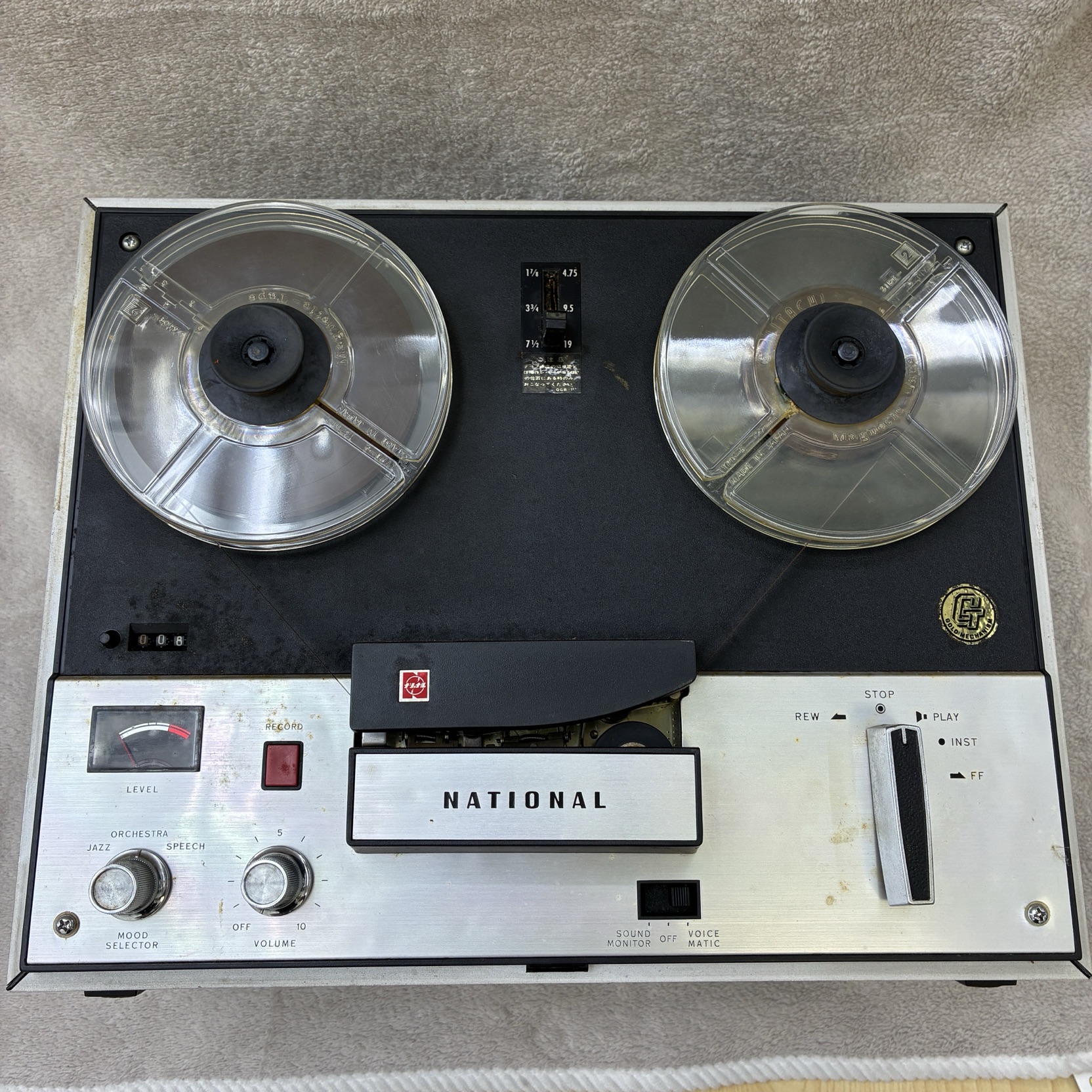 ナショナルRQ-706テープレコーダー