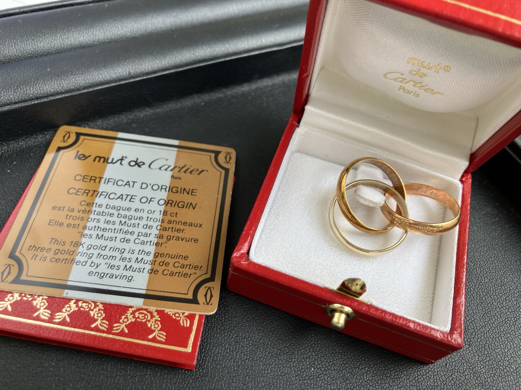 Cartier トリニティリング
